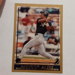 Moises Alou 1998 Topps #313 Houston Astros Basebal